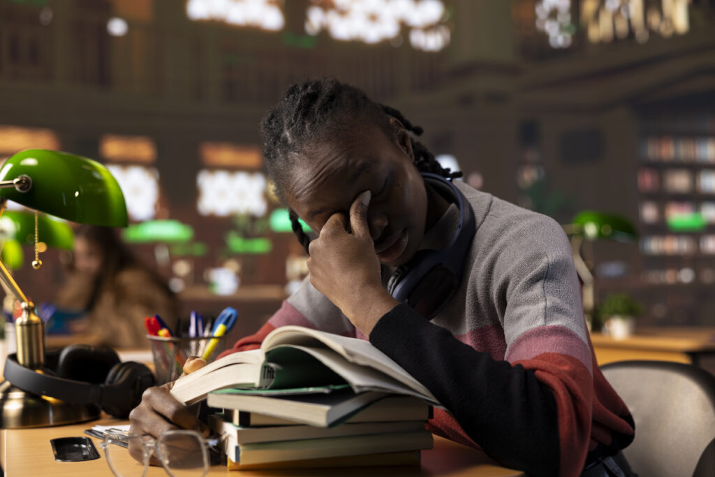 overworked-african-american-pupil-studying-all-night-exam-1024x683 5 Approaches To Have As You Study The Word of God